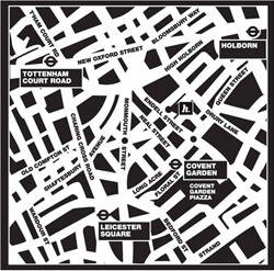 Map of The Hospital Club